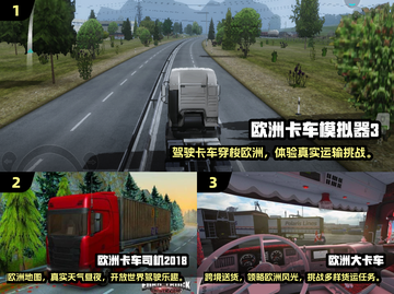  🚛2025必玩欧洲卡车手游推荐！截图2