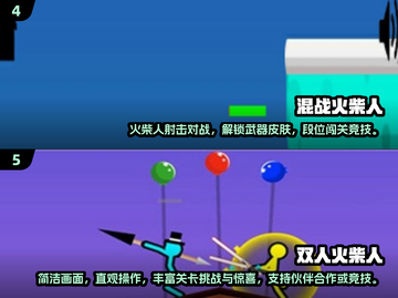 🔥双人火柴人战争游戏推荐2024💥🎮截图3