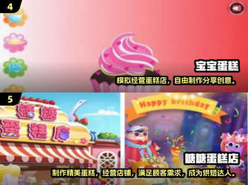 甜甜的蛋糕游戏推荐🎂2025超火玩法等你来试截图3