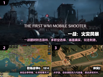 💥2025必玩一战手游TOP榜🔥耐玩神作推荐！🎮截图2