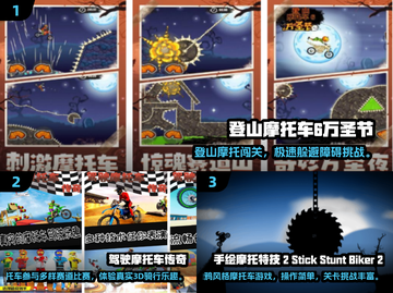 🏍2024必玩单机摩托车闯关游戏推荐！截图2
