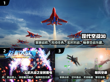 ✈2024必玩！超燃飞行战斗游戏合集🔥截图2