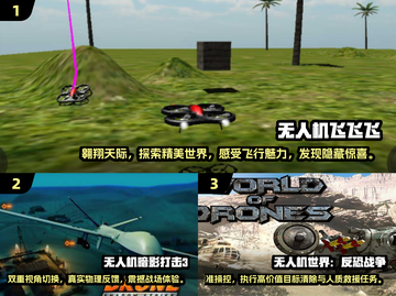 🔥2025必玩无人机游戏模拟合集🎮未来感拉满，等你来战！截图2
