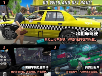 2024免费出租车驾驶游戏大揭秘！🎮截图2