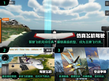 2025最受欢迎✈3D飞机模拟手游推荐🔥截图2