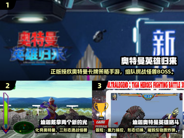🔥2025必玩奥特曼手游盘点💥经典迪迦游戏回归！🎮截图2
