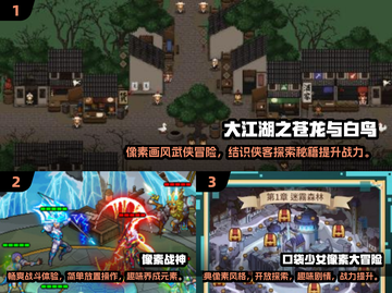 🔥2025必玩！经典像素RPG回合制游戏推荐🎮截图2
