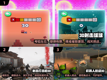 🔥2025最燃3D射击小游戏盘点！🎮刺激爽快TOP榜💥截图2