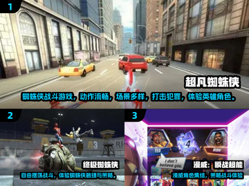🔥2025必玩超凡蜘蛛侠游戏全汇总！🎮截图2