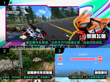 🔥2025必玩超级摩托车游戏推荐 Riders Republic💥截图2