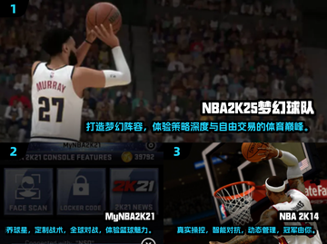 🏀2025年必玩！NBA2K游戏合集，爽到停不下来🔥截图2