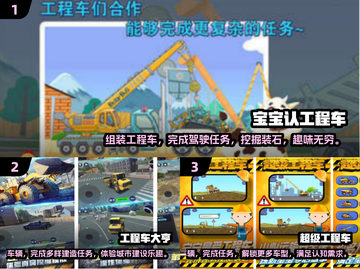 2025超🔥工程车手游推荐🎮宝宝最爱的挖掘机游戏来了！截图2