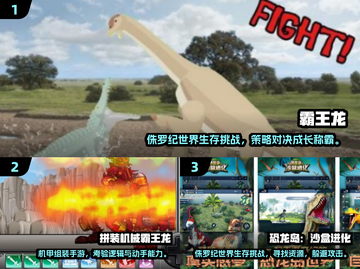 🦖2025超火霸王龙手游大合集！🔥截图2