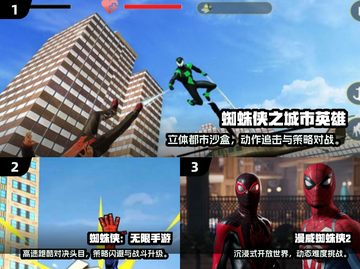 🔥2025必玩蜘蛛侠正版手游推荐✨截图2