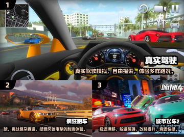 🔥2025必玩人气跑车游戏推荐🚗顶级模拟器等你来试！截图2