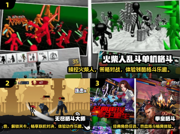 🔥2025必玩！顶级格斗单机游戏推荐🎉截图2