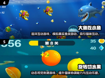 🐾超治愈！2025最萌逗猫触屏游戏大公开✨截图3