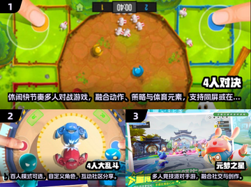 🔥4人激战！经典对决游戏TOP榜🎮截图2