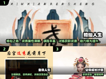🎮古代人生单机游戏TOP榜！穿越体验🔥截图2