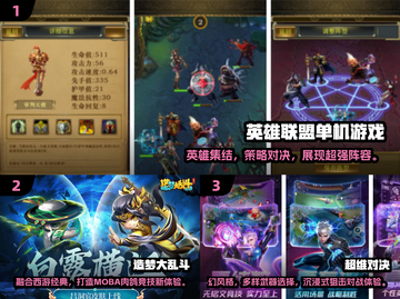 🔥2025高人气单机MOBA手游推荐！🎮截图2
