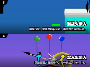 🔥2024必玩双人火柴人战争游戏合集💥截图3
