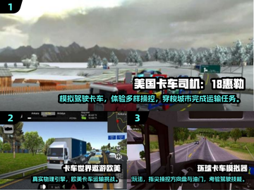 2025必玩🔥美国卡车手游TOP榜🎮截图2