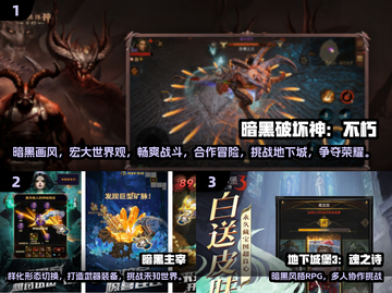 🔥2018暗黑网游TOP榜！迷失传奇手游推荐✨截图2