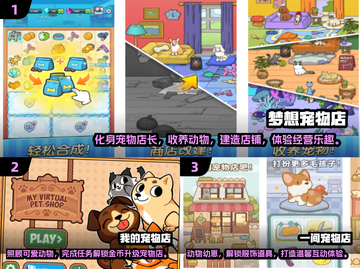 萌宠天堂🎉2025最受欢迎的宠物店游戏大盘点🐾截图2