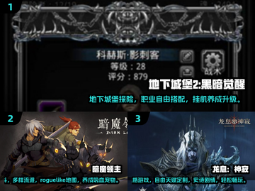 🔥2025超耐玩暗黑手游汇总 DARK thrill！🔥截图2