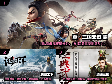 🔥2024年评分最高的三国手游TOP5出炉！快来看看你玩过几个？截图2