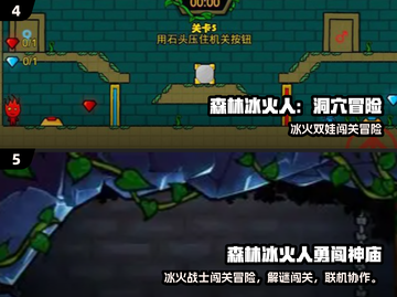 🔥2025森林冰火人双人联机游戏推荐！🔥截图3