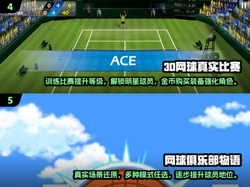 网球爱好者必看！🔥2025最值得玩的网球游戏合集🎾截图3