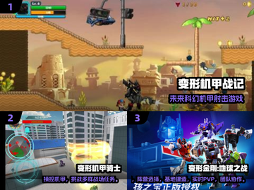 🔥2025最火变形机甲手游推荐💥🎮截图2