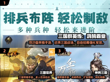 🔥2024最热三国手游TOP榜💥🎮截图2