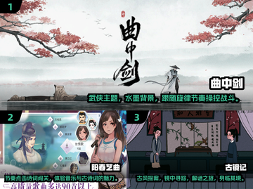 古风音乐手游推荐✨，节奏游戏爱好者必玩！截图2