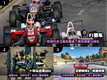 🔥2025最火F1手游排行榜🎮极速飙车体验🏎截图2