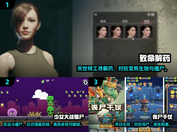 🎮少女逆袭！2025最燃打丧尸手游推荐💥截图2