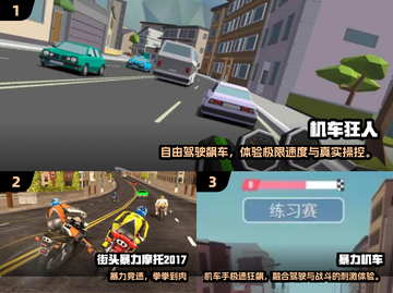 🔥2025最火机车游戏榜单🎮热血骑行不容错过！截图2
