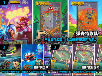 🔥2025超爽僵尸割草手游推荐！🎮截图2