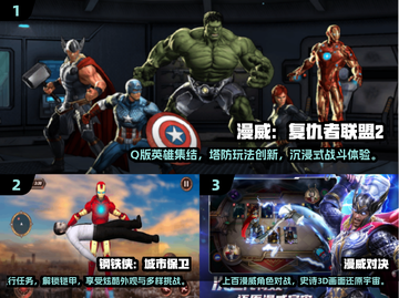 🔥2025必玩！复仇者联盟手游合集💥截图2