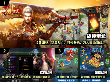 🔥战神手游2024必玩排行🎉经典下载全攻略！截图2