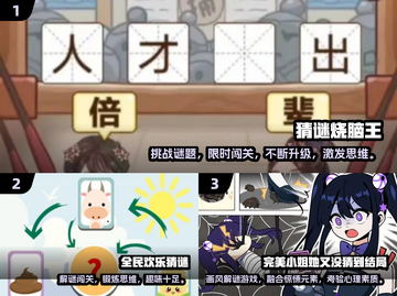 🔥2024烧脑猜谜游戏大集合💥解谜控必玩！🧩截图2