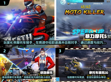 🔥2024高人气摩托车游戏大揭秘！🎮截图2