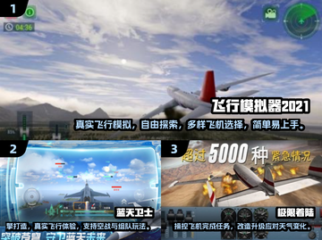 ✈2024必玩飞机模拟游戏排行榜🔥人气王等你来飞！截图2