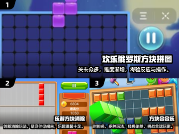 2024必玩🔥高质量俄罗斯方块小游戏合集🎉截图2