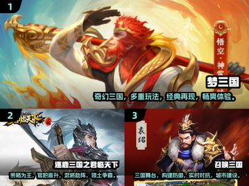 🔥2024必玩三国手游合集，沉浸式体验历史战场！截图2
