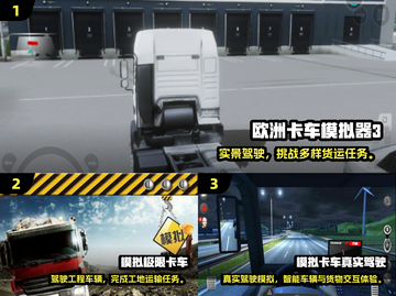 🔥2025最火卡车模拟器游戏榜单！🎮截图2
