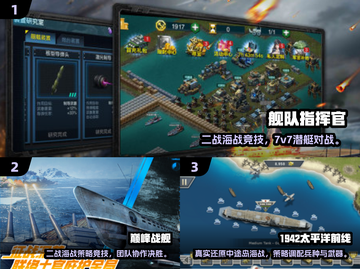 🎮二战潜艇手游推荐！2025最燃水下激战🔥截图2