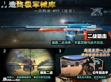 🔥2025最火二战狙击手游戏推荐！🎮截图2