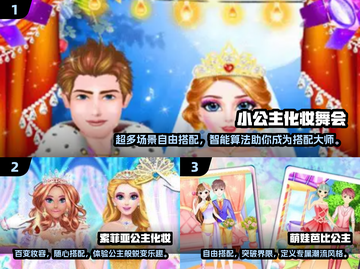 公主妆容大公开！✨2025最火化妆游戏下载合集截图2